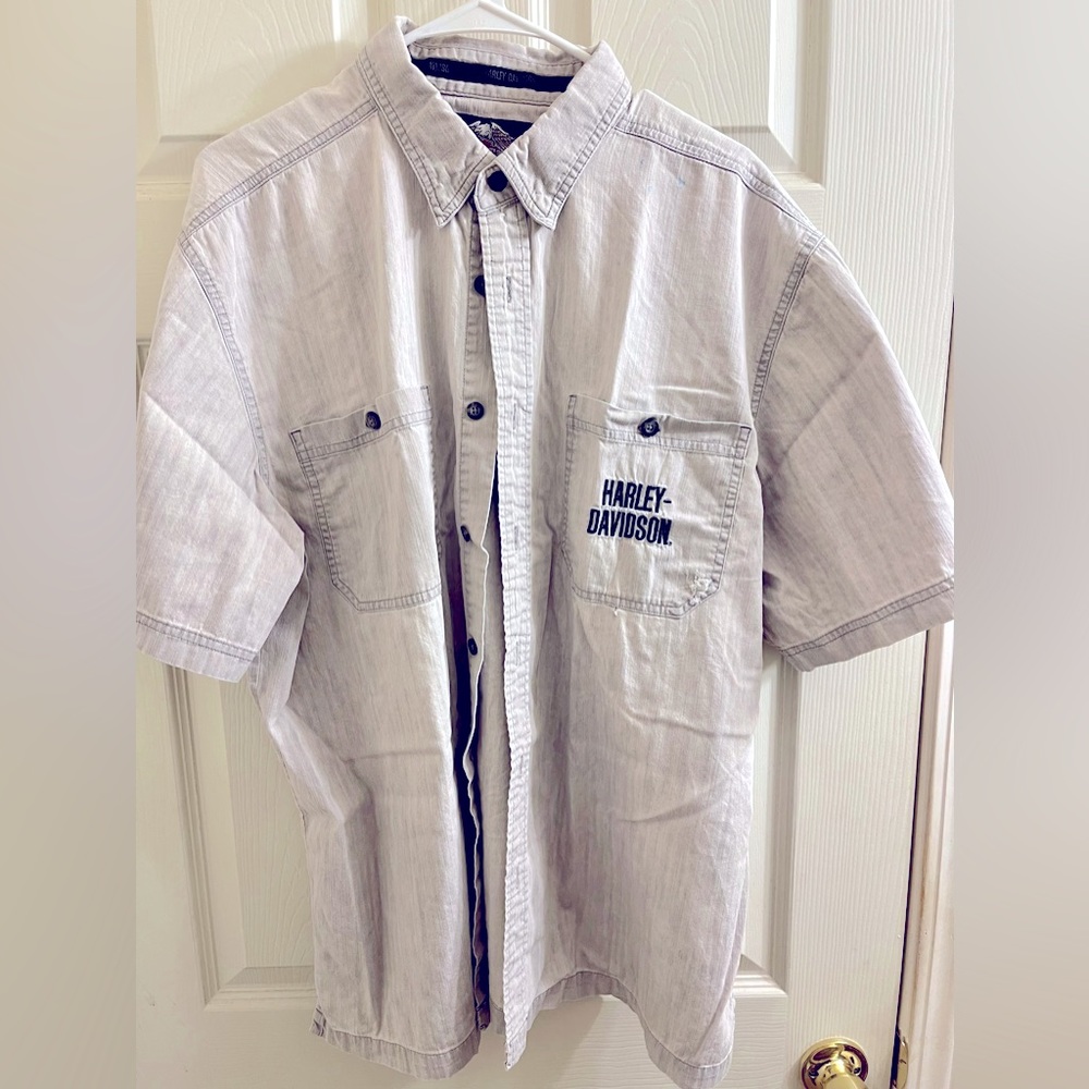 Retro Harley button down